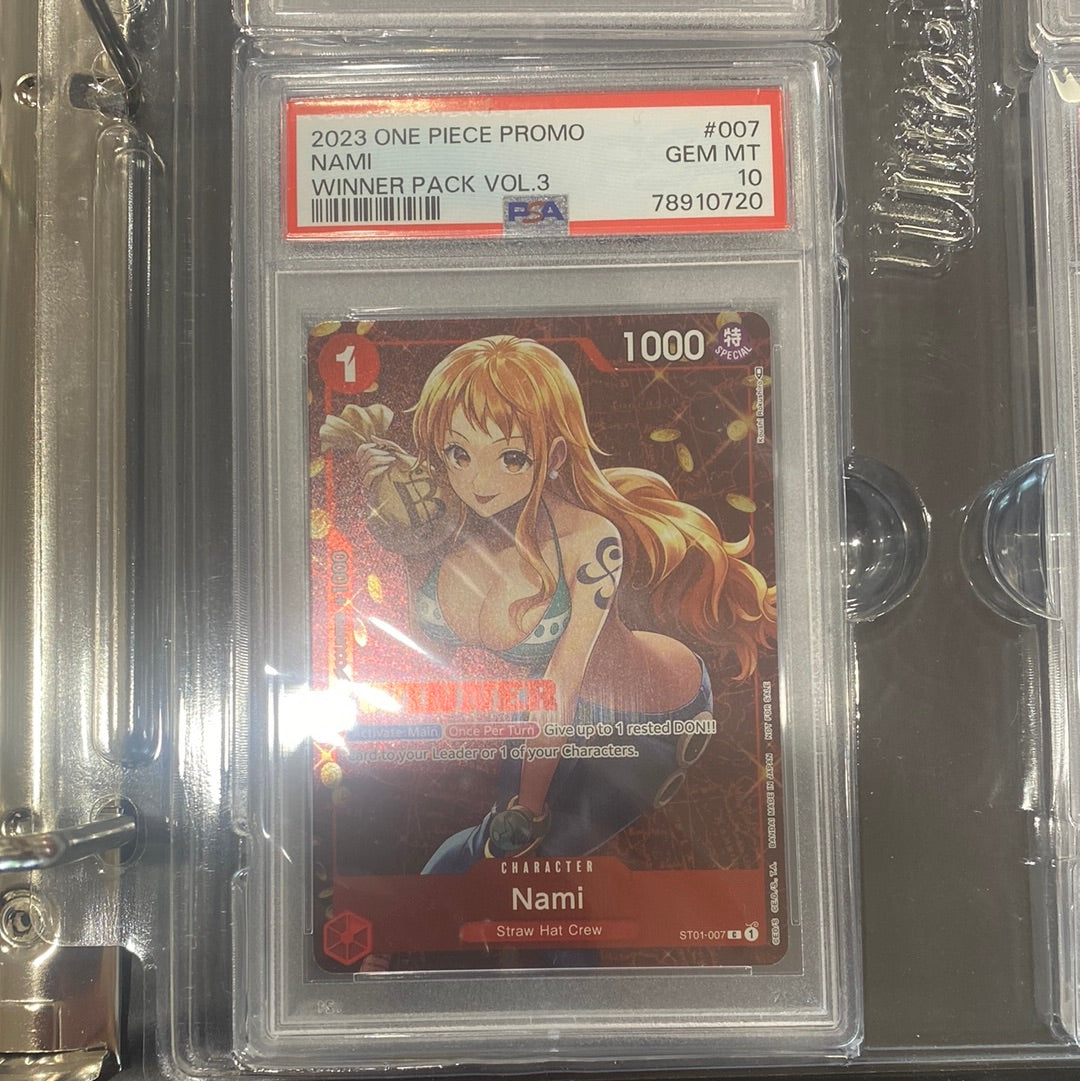 【BGS10】ワンピースカード　Nami WINNER Nami [New Year Event Winner] ST01-007 Prices | One Piece Starter
