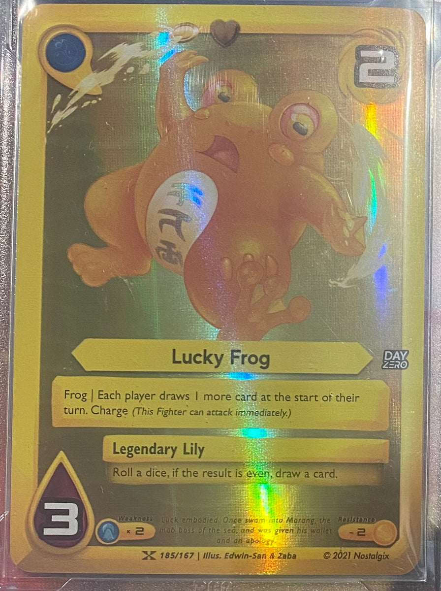 Nostalgix TCG - Day Zero - Lucky Frog Gold Rare – Warriors Down Under