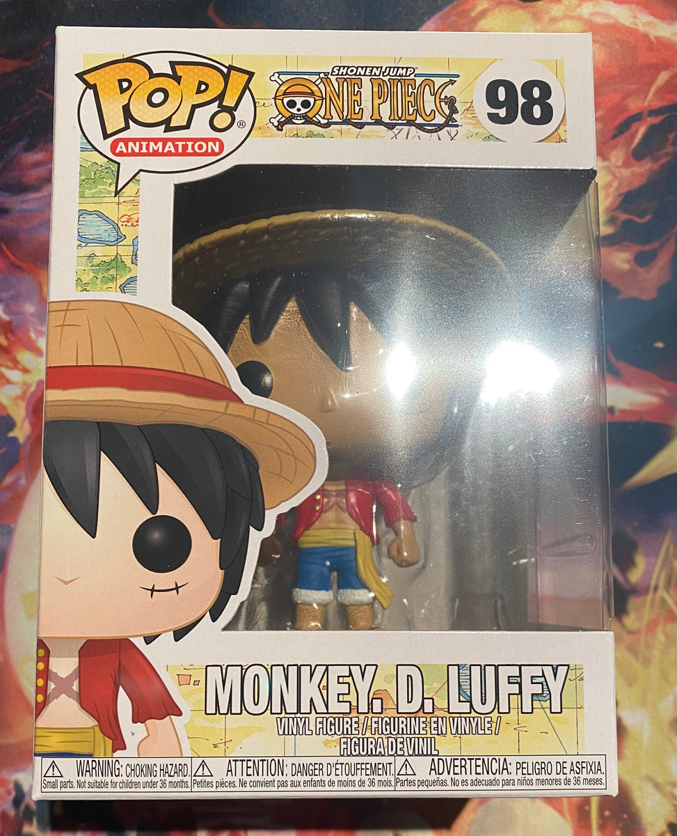 Funko Pop One Piece Monkey D Luffy 98 Vinyl Figure Shonen Jump 2021  Animation