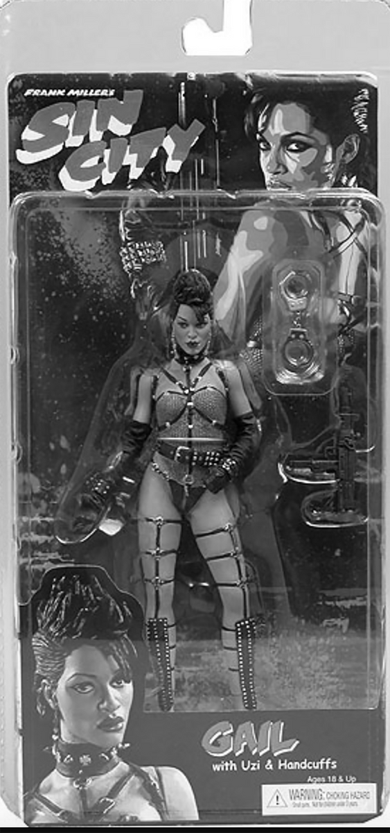 Neca Gail (Black And White) From Sin City