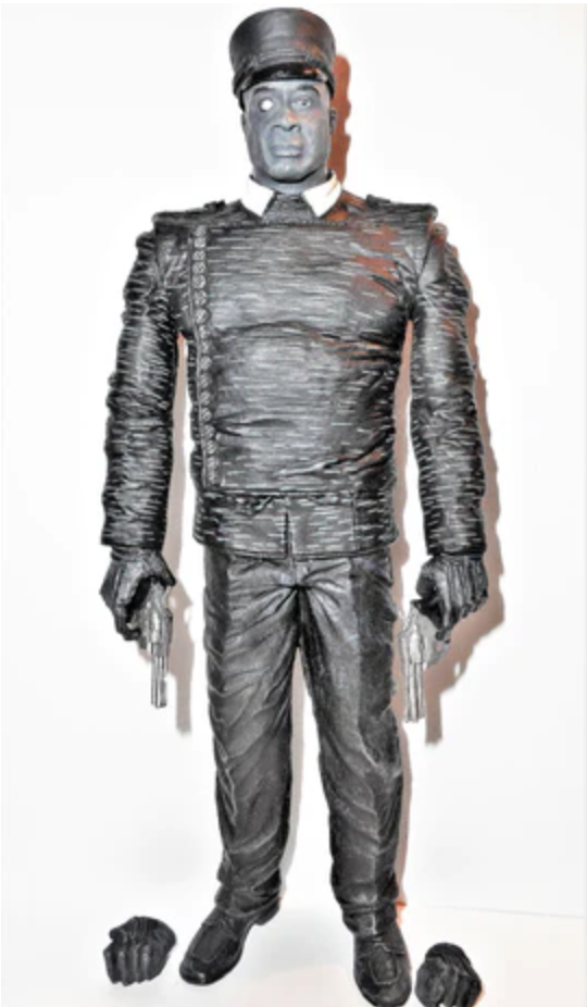 NECA Sin City Actionfigur – Manute In Schwarz-Weiß, 15 Cm, Mit Zubehör