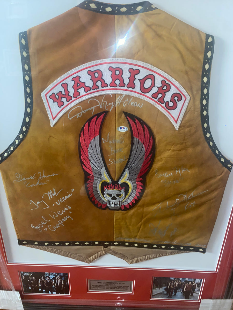 The Warriors 1979 Vest The Warriors Movie Real Leather Vest/Jacket