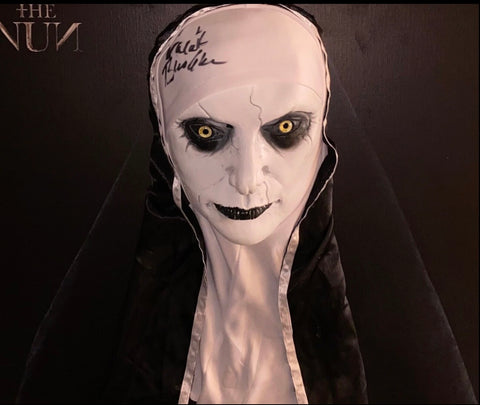The Nun Canvas Print + Mask Signed By Bonnie Aarons & Beckett Authenticated