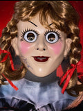 Annabelle Canvas Print +Mask Signed By Patrick Wilson & Beckett Authenticated