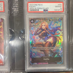 One Piece - Kalifa Alt Art R OP03 081 Card Game Pillars of Strength - PSA 10