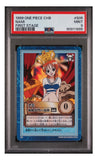 1999 ONE PIECE CARDDASS HYPER BATTLE FIRST STAGE #S05 NAMI FIRST STAGE PSA 9