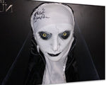 The Nun Canvas Print + Mask Signed By Bonnie Aarons & Beckett Authenticated