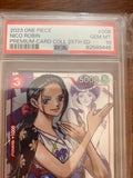 One Piece Nico Robin Premium Card Collection 25th Anniversary 008 English PSA 10