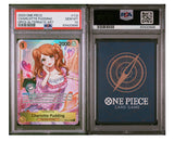 One Piece Charlotte Pudding Alternate Art OP03-112 - PSA 10