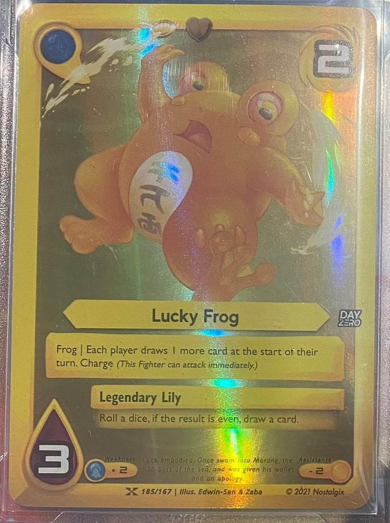 Nostalgix TCG - Day Zero - Lucky Frog Gold Rare Warriors Down Under Nostalgix TCG - Day Zero - Lucky Frog Gold Rare Warriors Down Under