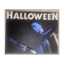 Halloween MICHAEL MYERS Canvas Print Knife Signed &Beckett Authenticated