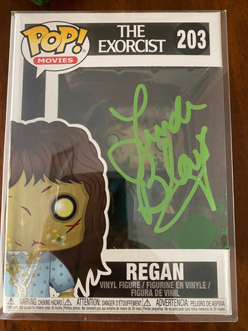 The Exorcist Pop! Vinyl -LINDA BLAIR Signed - Authenticated