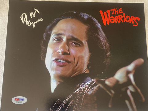 The Warriors - “Cyrus” Roger Hill Signed Photo PSA/DNA (RIP)