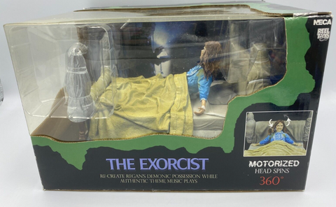 Neca - The Exorcist Regan Possessed Boxset w/360 Motorized Head Spin Sealed