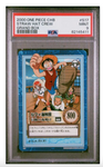 2000 One Piece Japanese Holo Straw Hat Crew S17 PSA 9 Carddass Hyper Battle G.B.