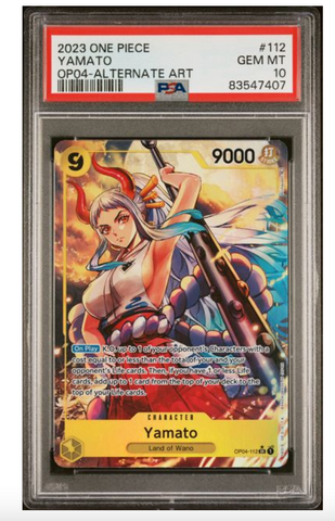 2023 ONE PIECE KINGDOMS OF INTRIGUE YAMATO OP04-ALTERNATE ART