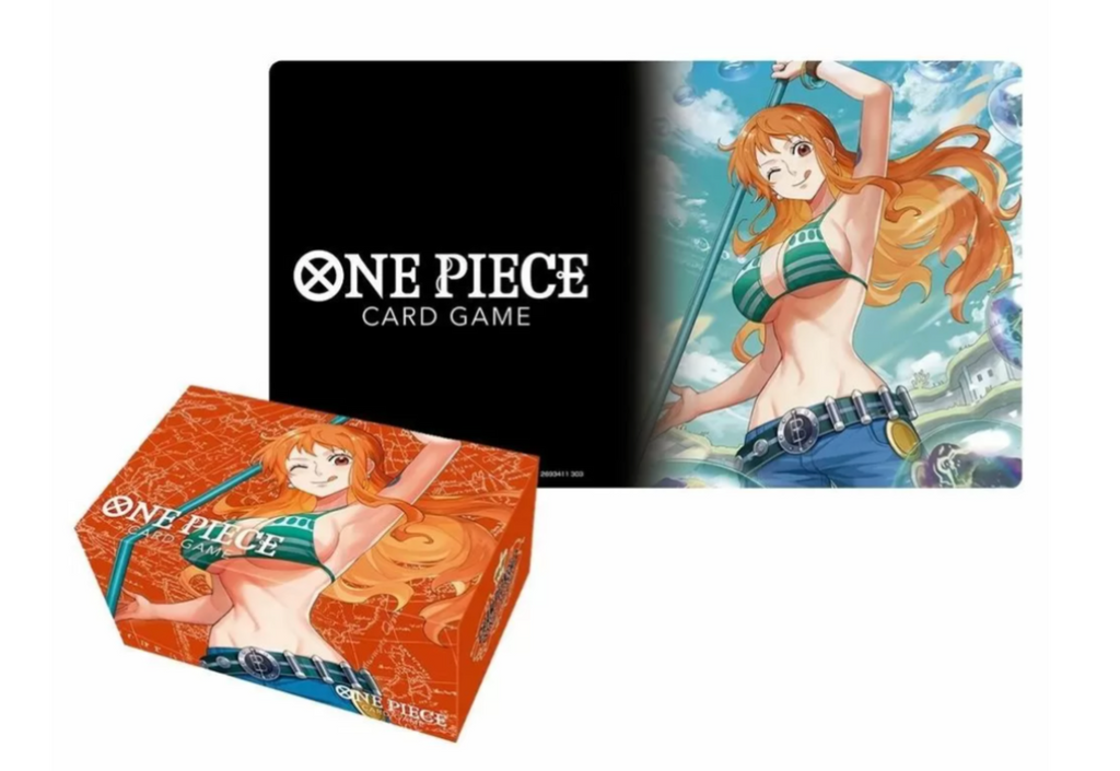 One Piece Card Game Playmat and Storage Box Set Nami Warriors Down Under One Piece Card Game Playmat and Storage Box Set Nami Warriors Down Under