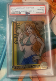2011 Morinaga One Piece Nami Japanese Wafer Part1 Cool Gold Card #021 - PSA10