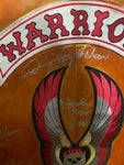 The Warriors Vest signed by 7 members, PSA Authenticated
