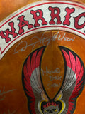 The Warriors Vest signed by 7 members, PSA Authenticated