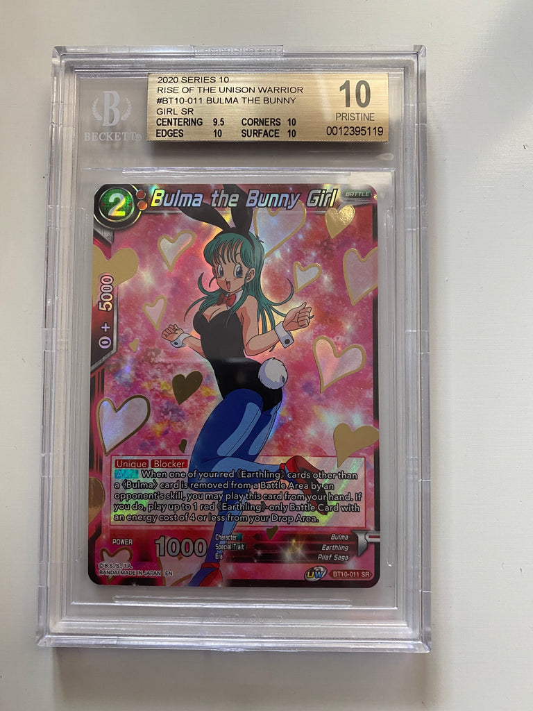 Dragon Ball Super Bulma Bunny Girl BT10-011SR Rise Of The