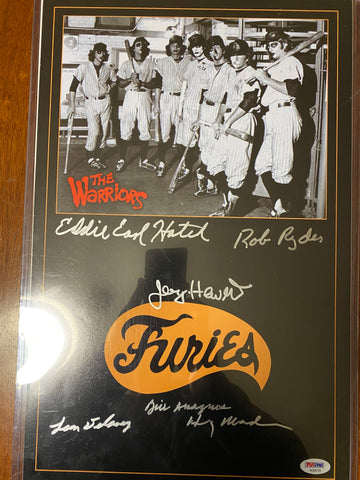 The Baseball Furies Cast Signed Photo - 6 Signatures PLUS PSA/DNA Authentication