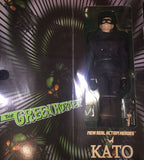 THE GREEN HORNET-1:6 KATO FIGURE-BRUCE LEE PLUS COMPLETE 1966 GREEN HORNET CARDS