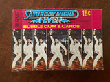 1977 Saturday Night Fever Trading Cards - Donruss - 36 Wax Packs Inside Box.