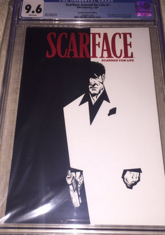 SCARFACE: SCARRED FOR LIFE #1 RETAILER INCENTIVE EDITION CGC 9.6