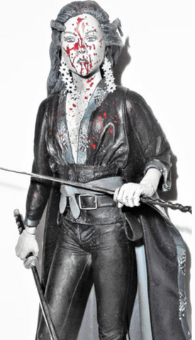 Sin City Action Black & White Blood Splatter Variant Figure - Series 2 - Miho