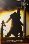 Jeepers Creepers Canvas Print with Signed Axe by Jonathan Breck