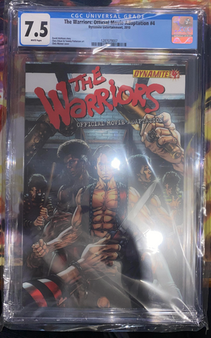 The Warriors - Movie Adaptation Comic Book #4 - CGC 7.5