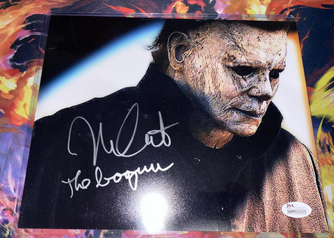 Halloween - Nick Castle "Boogeyman" - Signed Photo With JSA Certification