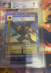 1999 Digimon Series 1. FIVE GRADED CARDS