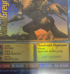 1999 Digimon Series 1. FIVE GRADED CARDS