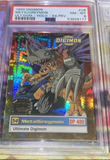 1999 Digimon Series 1. FIVE GRADED CARDS