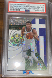 G. Antetokounmpo 2019 Men Of Mastery Milwaukee Bucks + Rookie - 4 CARDS PSA 10