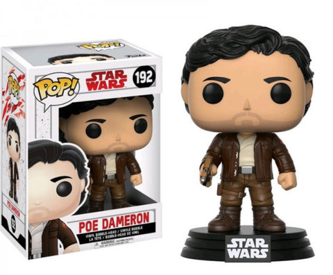 Funko Star Wars - Poe Dameron with Gun Bobble Pop! Vinyl Figure #192