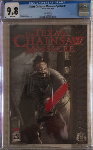 TEXAS CHAINSAW MASSACRE SPECIAL#1J - RED FOIL EDITION CGC 9.8