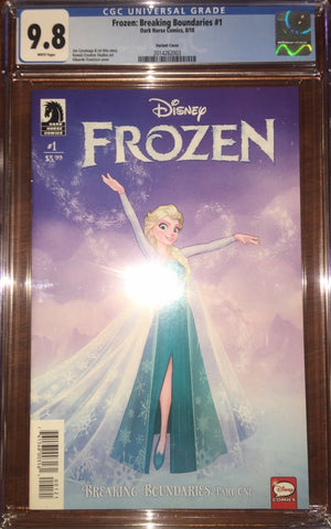 Disney Frozen: Breaking Boundaries #1B Comic- CGC 9.8 - Dark Horse