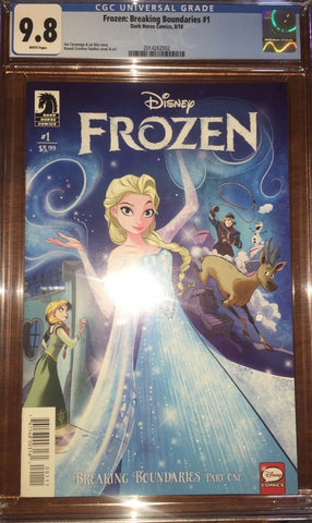 Frozen Breaking Boundaries (2018 Dark Horse) Disney #1A- CGC 9.8