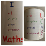 I Love Maths Mug - 2 Sided