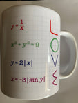 I Love Maths Mug - 2 Sided
