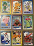 1999 Digimon TV Animated Series 1 Trading Cards Complete Regular Set 34 Cards NM