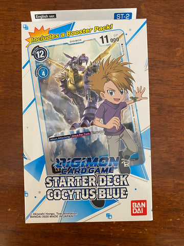 Digimon Card Game ST-02 Starter Deck - Cocytus Blue