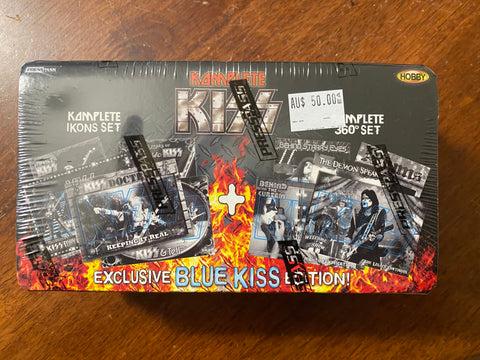 KISS - KOMPLETE IKONS SET - FACTORY SEALED "BLUE KISS EDITION"
