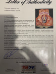 The Warriors Vest signed by 7 members, PSA Authenticated