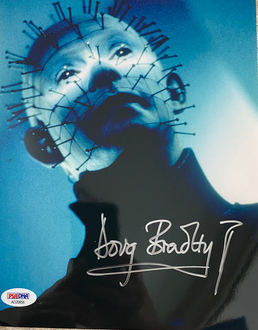 Pinhead - Doug Bradley -  Signed Photo With PSA/DNA Certification