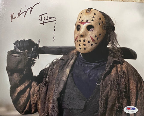 "Jason" - Ken Kirzinger - Friday 13th - Signed Photo With PSA Certification