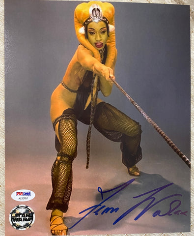 Star Wars- Femi Taylor - Signed Photo With PSA/DNA Certification